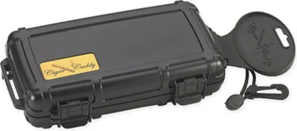 Cigar Caddy travel humidor 5 cigars