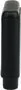 adorini Real Leather Case for 3-5 Cigars Black