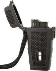 Xikar, storm lighter Stratosphere sort, turbo flamme