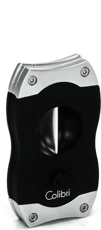 Colibri V-Cut Sigar kutter sort/krom