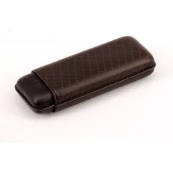 Davidoff sigaretui XL-2 brunt lær 'Enjoy'