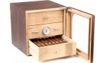 adorini humidor Chianti M Deluxe valnøttskuffer med trefront