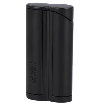 adorini single jet curve lighter mattsort inkl. sigar stanse