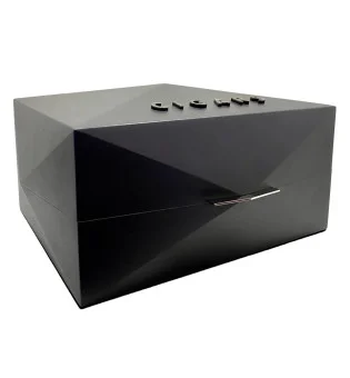 Gentili Humidor Prisma "Cigars" Svart