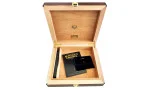 Daniel Marshall Reise Humidor, Burl foto 5
