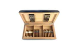 Humidor Bambus Sort Frosted Konvex 80 foto 3