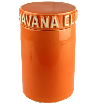 Havana Club sigarkrukke Tinaja orange