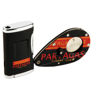 Kutter og lighter sett Partagas Serie Xikar 2017