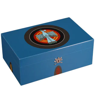 Totem humidor tordenfugl