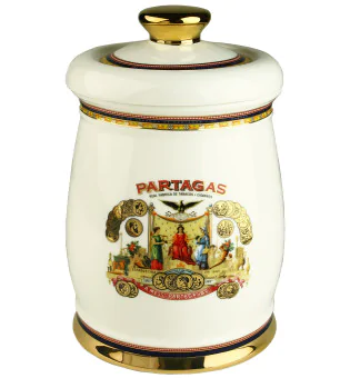 Partagas, krukke i porselen