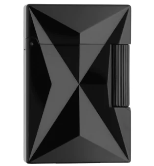 S.T. Dupont Ligne 2 liten lighter Fire X i sort C18612