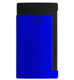 S.T. Dupont Slim 7, lighter, fluoriserende blå  027771