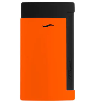 S.T. Dupont Slim 7, lighter fluoriserende orange, 027769