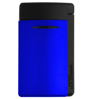 S.T. Dupont Minijet Lighter i fluoriserende blå 010871