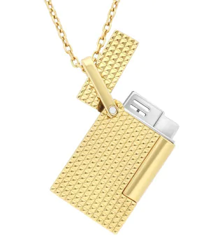 S.T. Dupont Halskjedelighter, gull K27067CH