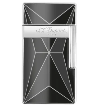 S.T. Dupont Biggy Lighter Fire X i sort krom 025070