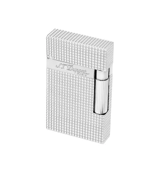 ST Dupont Ligne 2 16184 Lighter Diamond-Head Sølv foto 101