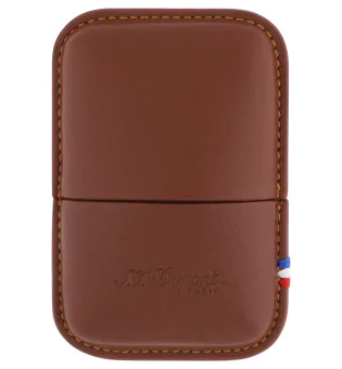S.T. Dupont Ligne 2 lighteretui, brunt, 183071