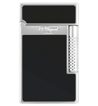 S.T. Dupont Le Grand Cling, lighter, sort lakk og palladium, C23010