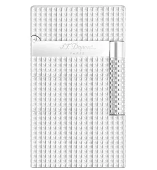 S.T. Dupont Le Grand Cling Lighter, Diamond Head, Palladium C23011