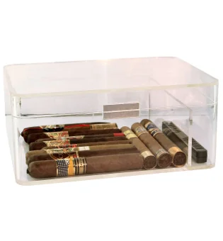Humidor i klar akryl