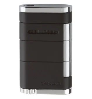 Xikar Allume Enkelt jet lighter Tuxedosvart