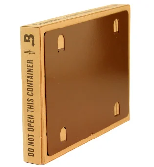 Monteringsplate i metall for 320 grams Boveda pakker
