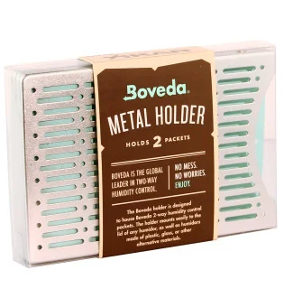 Xikar aluminium holder dobbelt for Boveda på 60 Gram