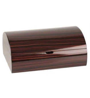 Humidor ibenholt design glanset 50 sigarer