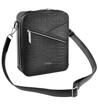 S.T. Dupont Le Grand Atelier cigar crossbody bag svart 141053