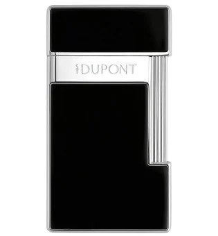 S.T. Dupont Slimmy, i sort lakk og krom 028221