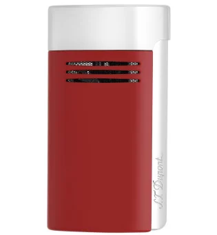 S.T. Dupont Megajet lighter rød og krom
