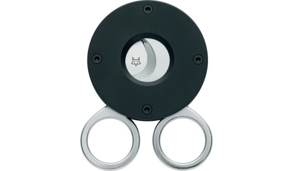 Fox sigarsaks The Circle svart aluminium 743 B