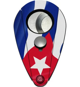 Xikar Xi2 kutter med kubansk flagg XI-201TECU