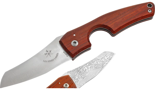 Les Fines Lames Le Petit Compass Padauk sigarkniv