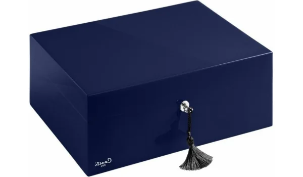 Caseti Humidor Paris mørkeblå