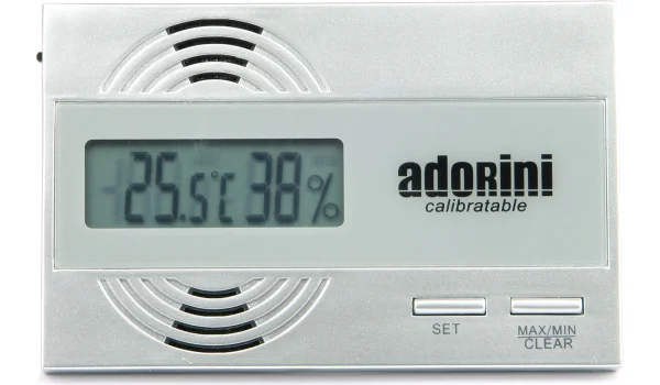 adorini digitalt hygrometer og termometer