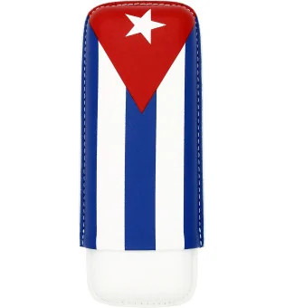 Sigaretui, cubansk flagg, for 2 sigarer