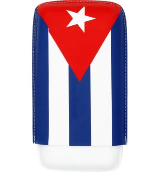 Sigaretui, cubansk flagg, for 3 sigarer