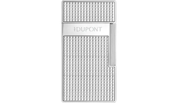 S.T. Dupont Biggy lighter diamanthode krom 025210