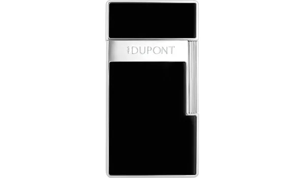 S.T. Dupont Biggy lighter svart lakk krom 025221