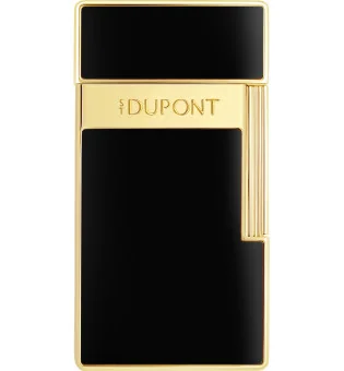 S.T. Dupont Biggy lighter svart lakk gull 025222