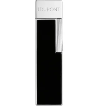 S.T. Dupont Twiggy Lighter, sort lakk, krom 030111
