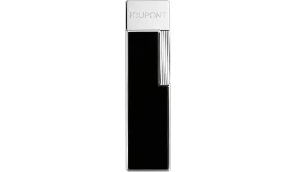 S.T. Dupont Twiggy Lighter, sort lakk, krom 030111