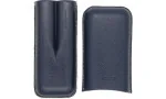 Jemar dobbelt skinnetui for to sigarer Edge Beruga Blue 464/2