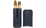 Jemar dobbelt skinnetui for to sigarer Edge Beruga Blue 464/2