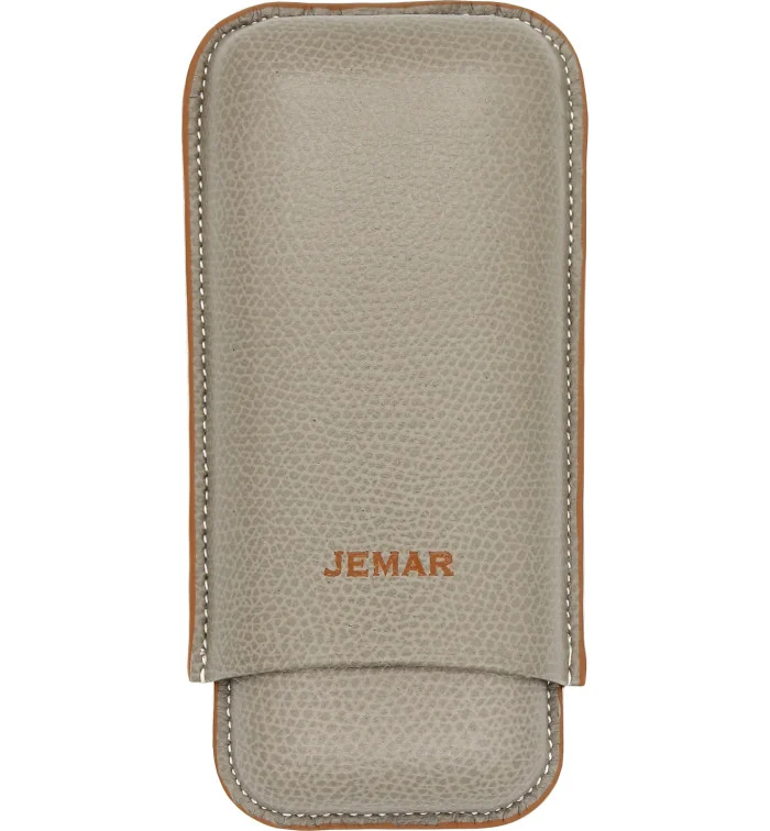 Jemar dobbelt skinnetui for to sigarer Edge Golf 464/2