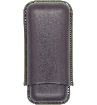 Jemar dobbelt skinnetui for to sigarer Edge Barniz 464/2