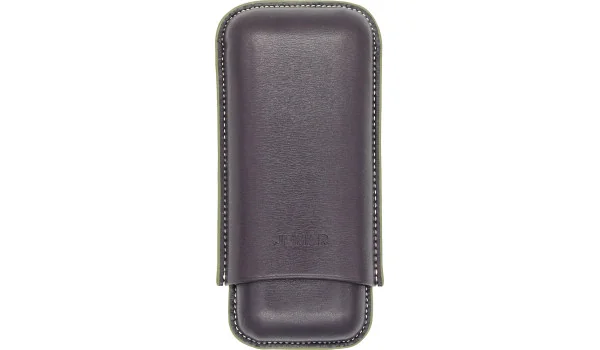Jemar dobbelt skinnetui for to sigarer Edge Barniz 464/2