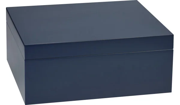 adorini Humidor Medium Deluxe midnattblå
